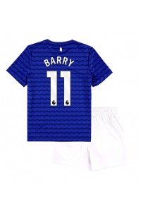 Everton Thierno Barry #11 Jalkapallovaatteet Lasten Kotipeliasu 2025-26 Lyhythihainen (+ Lyhyet housut)